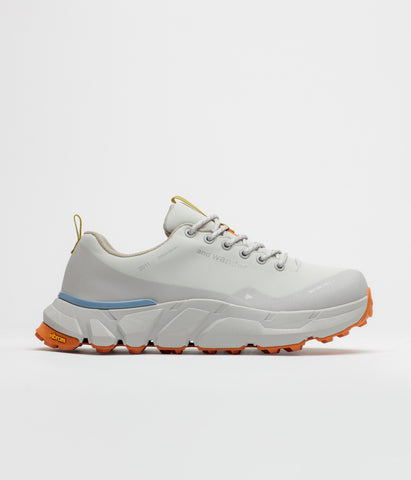and wander Waterproof Trek Low Shoes - Off White, view 9
