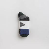and wander Wool Socks in Charcoal thumbnail