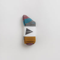 and wander Wool Socks in Light Grey thumbnail