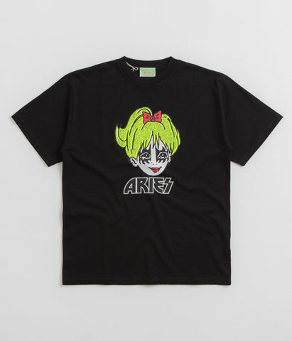 Aries Kiss T-Shirt - Black | Flatspot