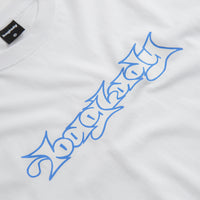 Baglady Bootleg Throw Up Logo T-Shirt - White thumbnail