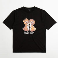 Baglady Chipmunk Love T-Shirt - Black thumbnail