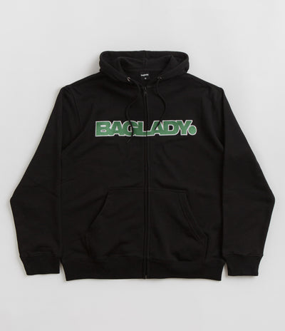 Baglady Full Zip Hoodie - Black