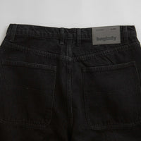 Baglady Logo Jeans - Black thumbnail