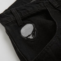 Baglady Logo Jeans - Black thumbnail