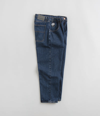 Baglady Logo Jeans - Indigo Blue