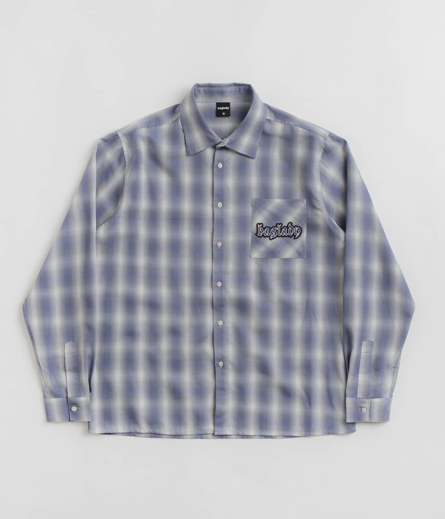 Baglady Plaid Shirt - Blue Multi