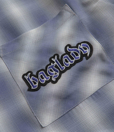 Baglady Plaid Shirt - Blue Multi