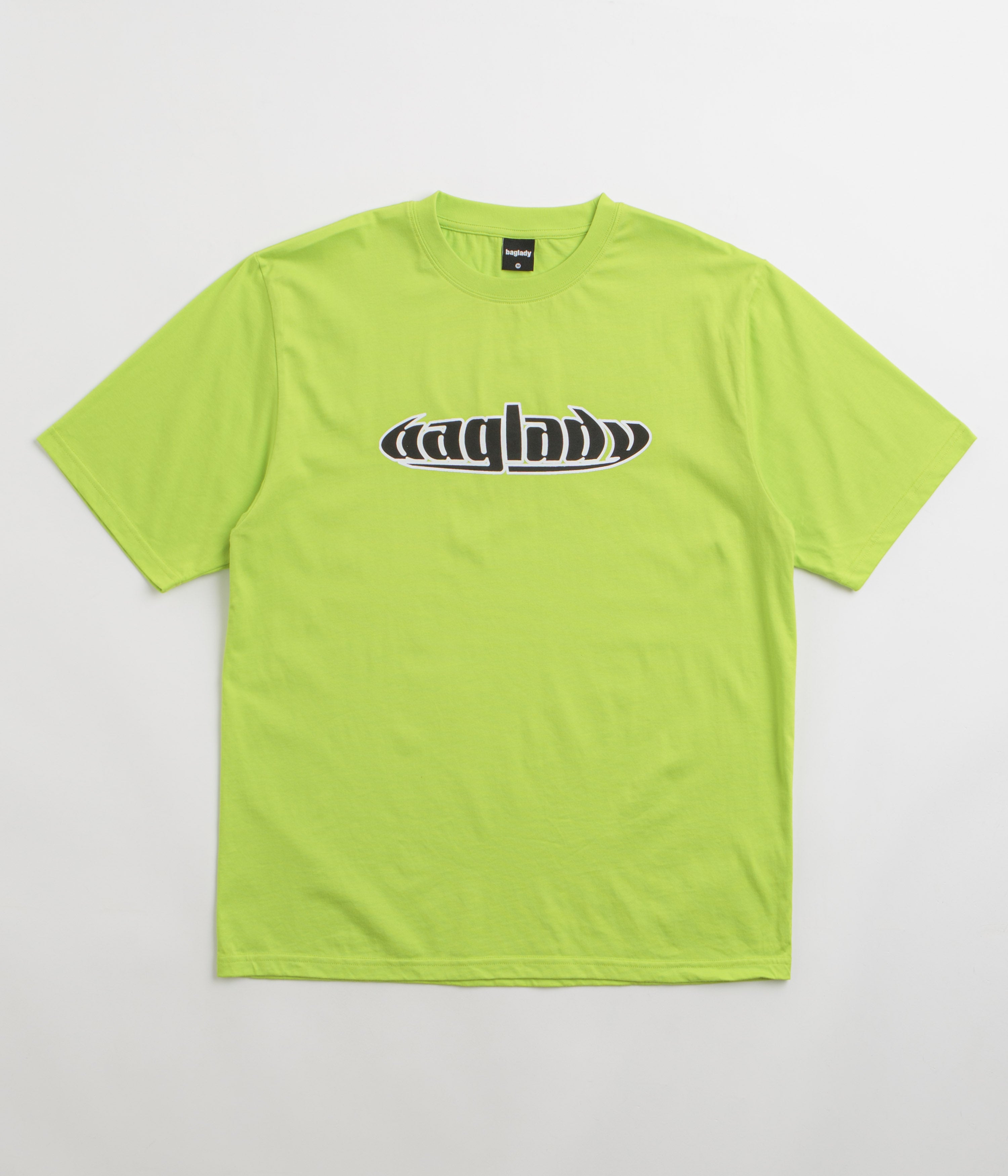 Baglady Warp T-Shirt - Vibrant Green