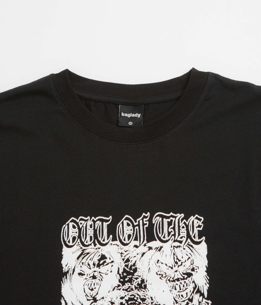 Baglady x DDF Out Of The Woods T-Shirt - Black, view 3