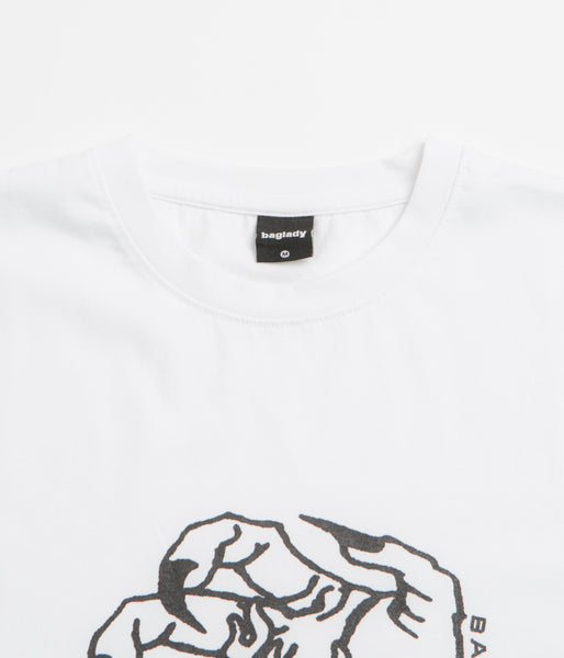 Baglady x DDF Speak Of The Devil T-Shirt - White, view 4