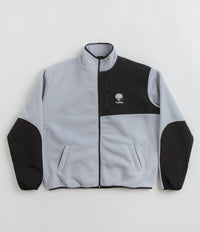 Baglady Zip Up Fleece in Ice Blue