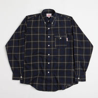 Battenwear BD Scout Shirt in Navy Plaid thumbnail