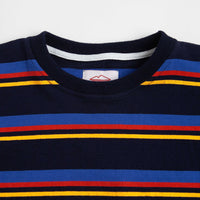Battenwear Pocket Rugby T-Shirt in Multi Stripe thumbnail