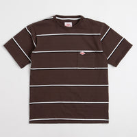 Battenwear Pocket Rugby T-Shirt in Olive Stripe thumbnail