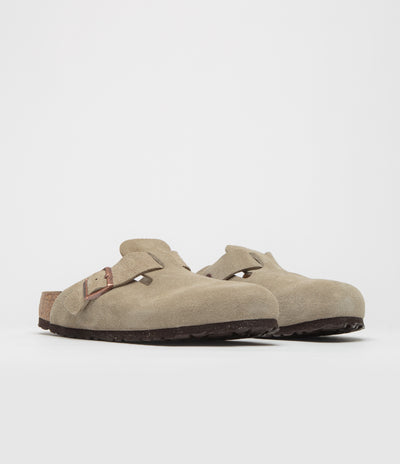Birkenstock Boston Narrow Sandals in Taupe