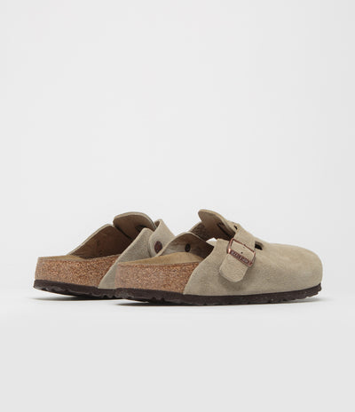 Birkenstock Boston Narrow Sandals in Taupe