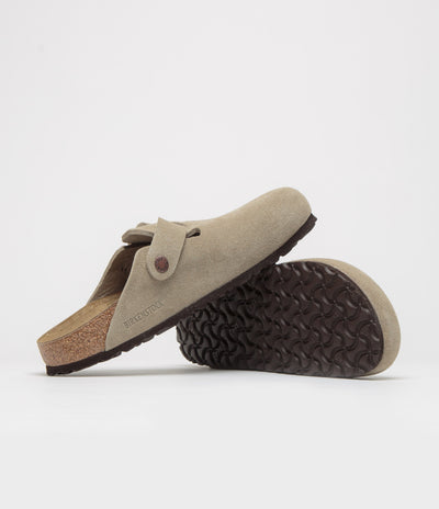 Birkenstock Boston Narrow Sandals in Taupe