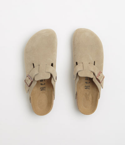 Birkenstock Boston Narrow Sandals in Taupe