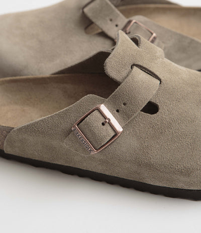 Birkenstock Boston Sandals in Taupe