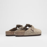 Birkenstock Boston Sandals in Taupe thumbnail