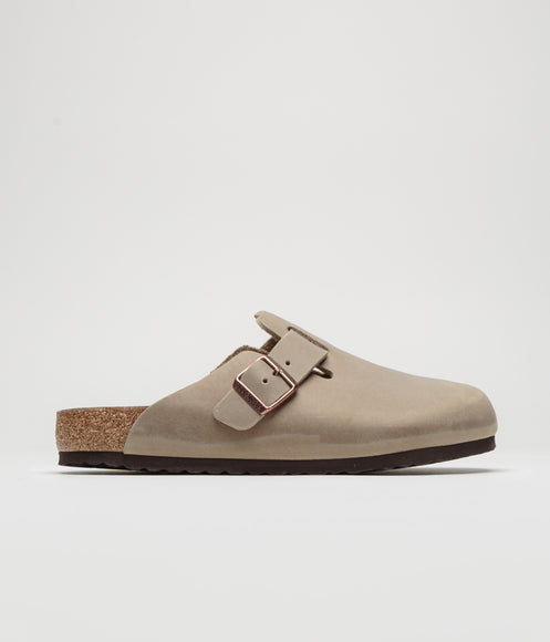 Birkenstock Boston Clogs - Tobacco Brown