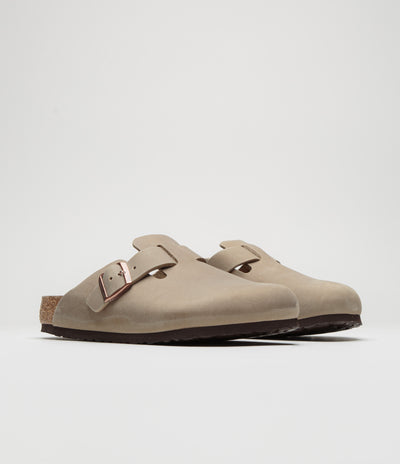 Birkenstock Boston Sandals in Tobacco Brown