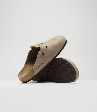 Birkenstock Boston Sandals in Tobacco Brown