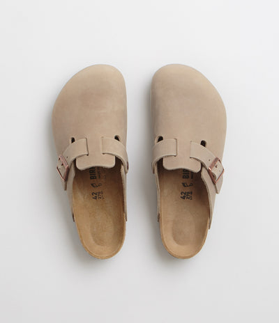 Birkenstock Boston Sandals in Tobacco Brown