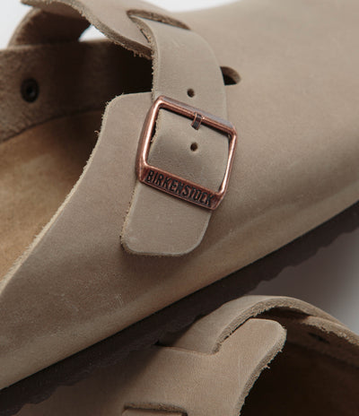 Birkenstock Boston Sandals in Tobacco Brown