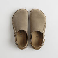 Birkenstock Lutry Premium Suede Sandals - Grey Taupe thumbnail