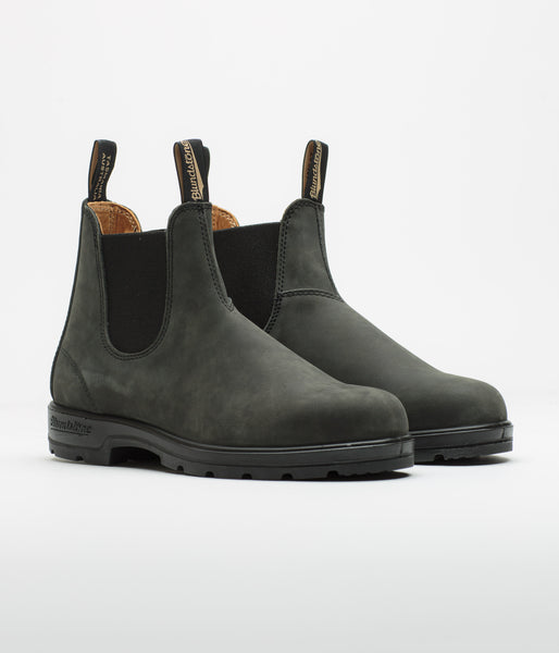 Blundstone 587 Shoes - Rustic Black, view 3