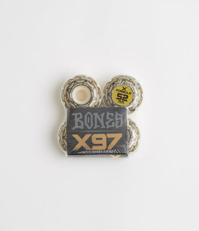 Bones X-Formula Gold Chain 97A V1 Standard Wheels in White and 52mm
