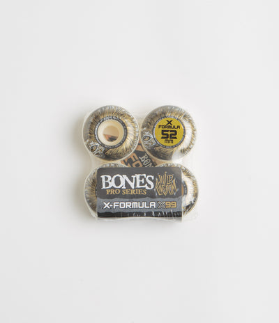 Bones X-Formula Joslin Rampage 99A V1 Standard Wheels in White and 52mm