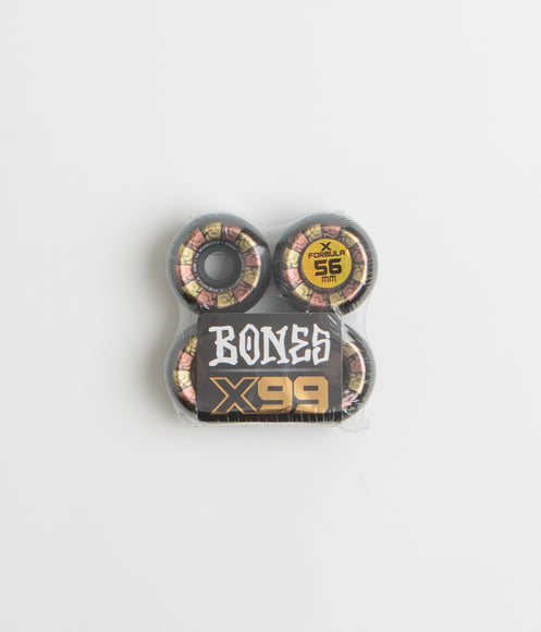 Bones X-Formula Leaving 99A V6 Widecut Wheels - Black - 56mm