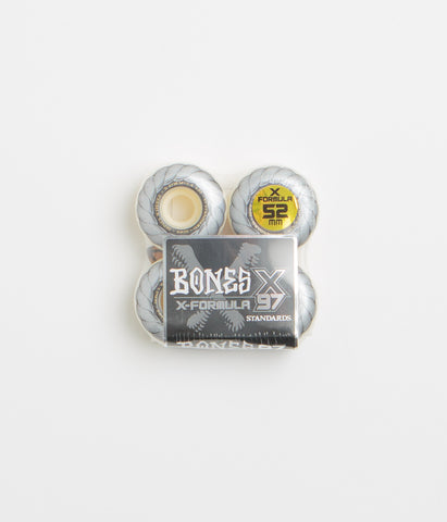 Bones X-Formula Rope 97A V1 Standard Wheels - Silver - 52mm, view 5