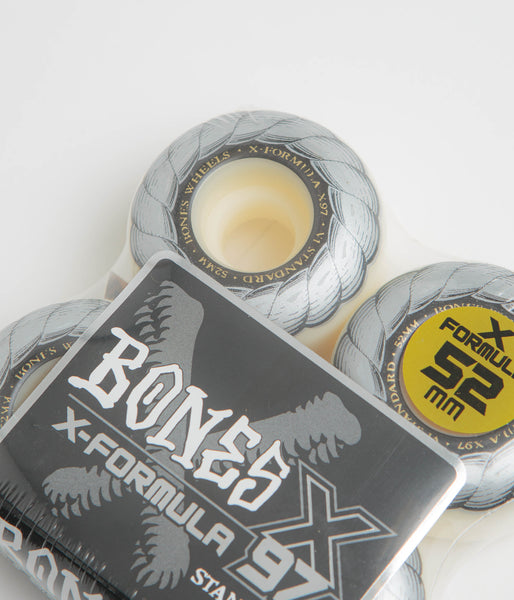 Bones X-Formula Rope 97A V1 Standard Wheels - Silver - 52mm, view 3