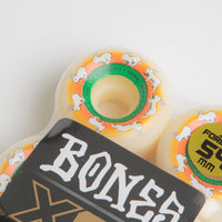 Bones X-Formula Runny Bunny 99A V6 Widecut Wheels in White and 54mm thumbnail