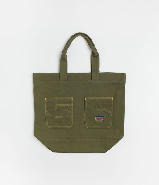 Bronze 56K 56 Canvas XL Tote Bag - Olive | Flatspot Bronze 56K 56 Canvas XL Tote Bag - Olive | Flatspot