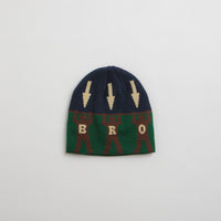Bronze 56K Arrow Skully Beanie - Green thumbnail