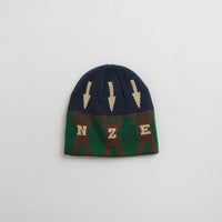 Bronze 56K Arrow Skully Beanie - Green thumbnail