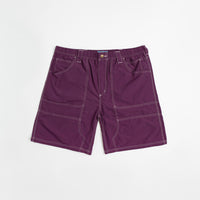 Bronze 56K Double Knee Shorts - Eggplant thumbnail