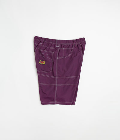 Bronze 56K Double Knee Shorts - Eggplant