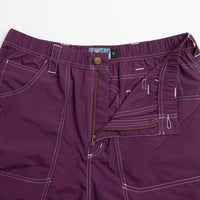 Bronze 56K Double Knee Shorts - Eggplant thumbnail