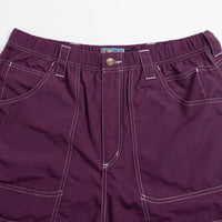 Bronze 56K Double Knee Shorts - Eggplant thumbnail