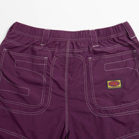 Bronze 56K Double Knee Shorts - Eggplant thumbnail