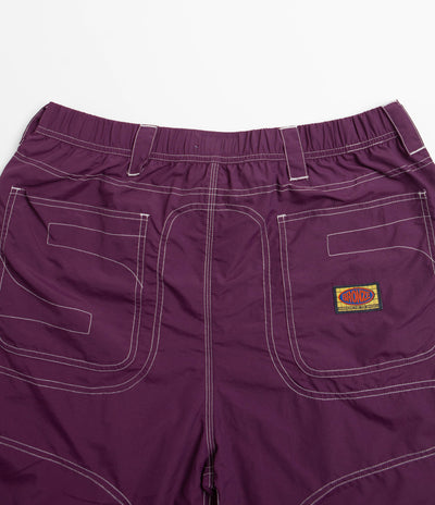 Bronze 56K Double Knee Shorts - Eggplant