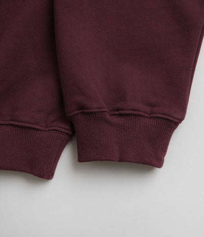 Bronze 56K Old E Circle Crewneck Sweatshirt - Burgundy