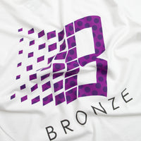 Bronze 56K Polka Dot Logo T-Shirt - White thumbnail