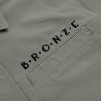 Bronze 56K Ripstop Short Sleeve Shirt - Grey thumbnail